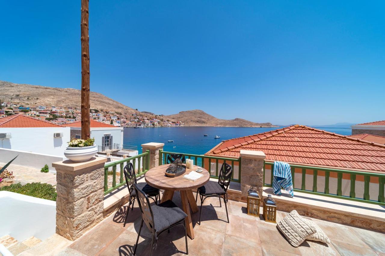 Muse Clio Vila Chalki Town Exterior foto