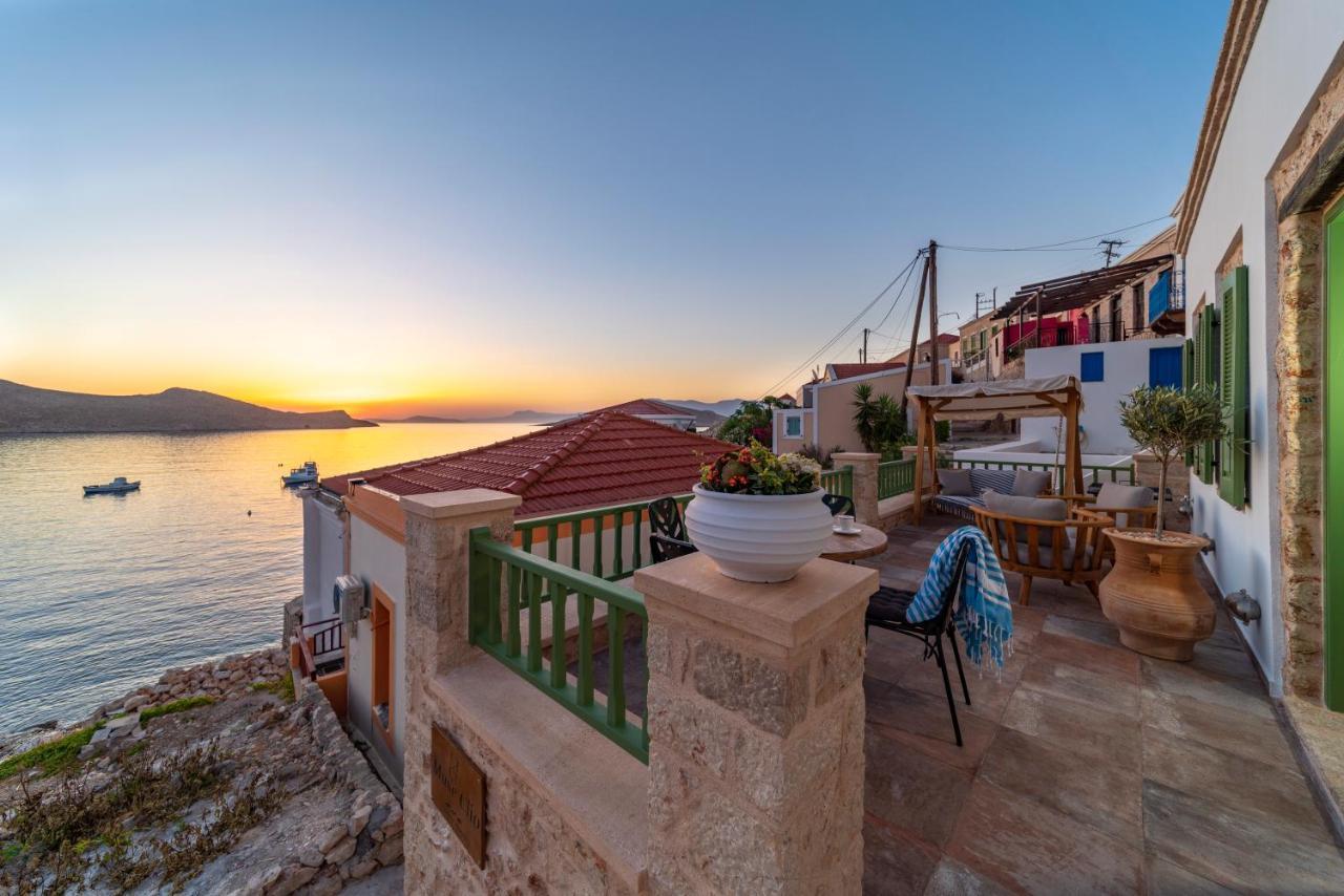Muse Clio Vila Chalki Town Exterior foto