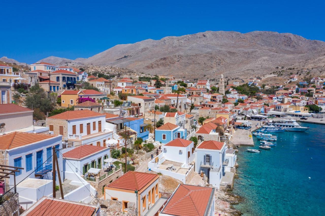 Muse Clio Vila Chalki Town Exterior foto