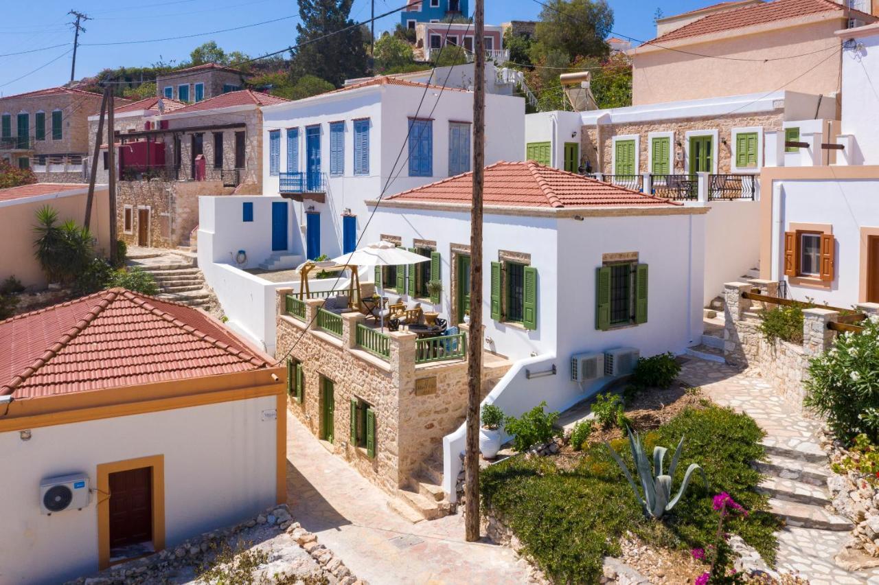 Muse Clio Vila Chalki Town Exterior foto